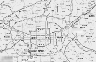 西安附近的城市