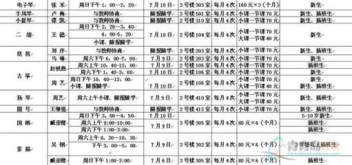 青岛市少年宫招生简章