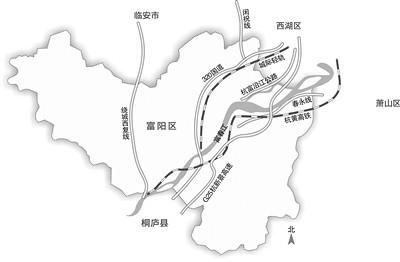 杭州富阳到西湖有多远