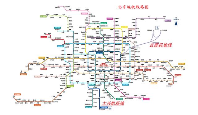北京地铁首都机场线