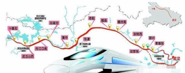 枣阳到武汉高铁