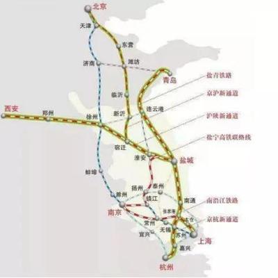 郑州到南通高铁