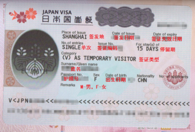 办理日本旅游签证需要什么材料