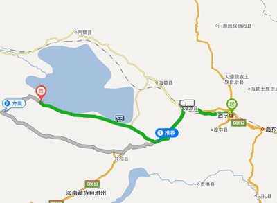 青海湖离西安多少公里