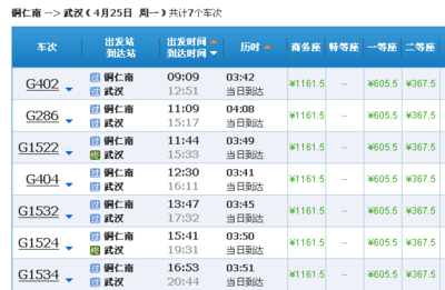 g402高铁