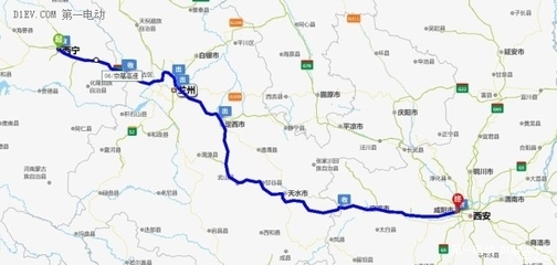 青海湖离西安多少公里
