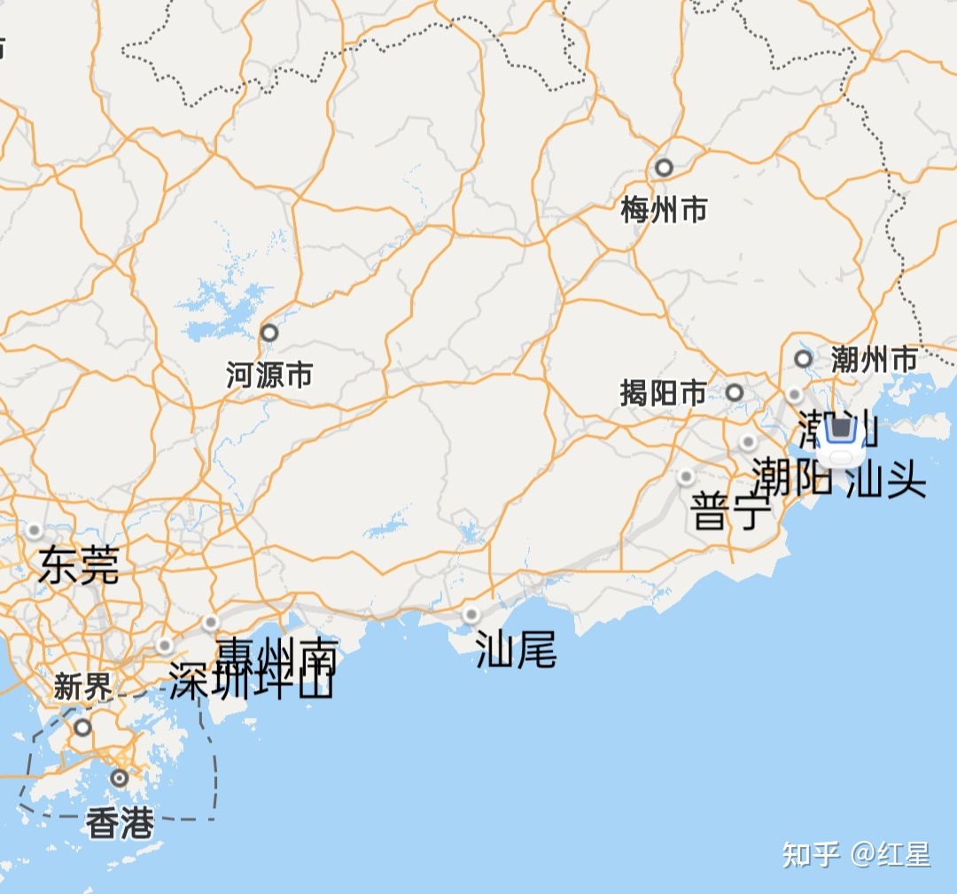 广州到汕头有多远