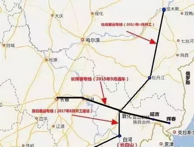 沈阳至牡丹江高铁