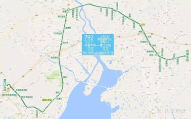 792路公交车路线