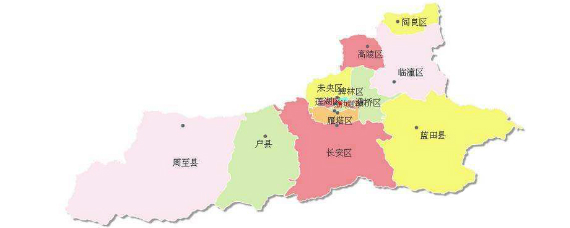 西安市几个区