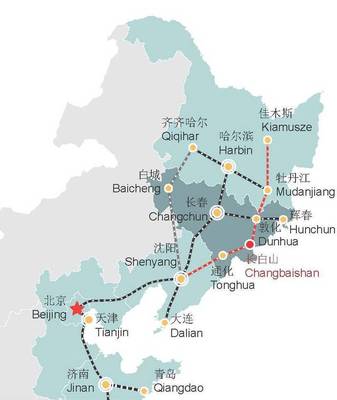 沈阳至牡丹江高铁