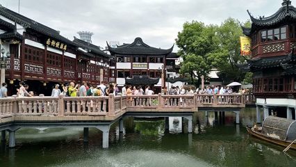 上海豫园九曲桥