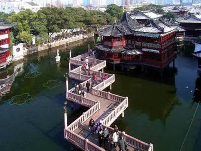 上海豫园九曲桥