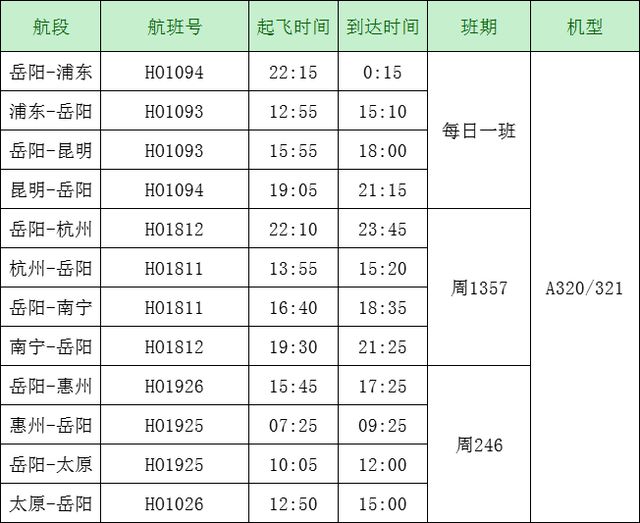 太原到杭州航班查询