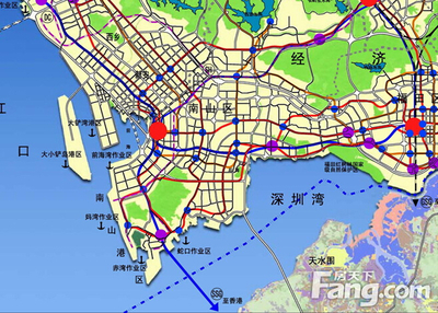 香港到深圳多少公里