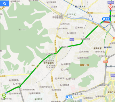大连到西安多少公里