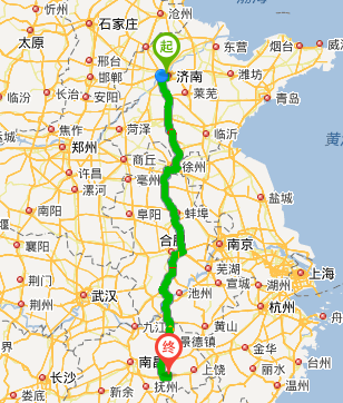 济南到江西多少公里