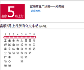 顺5路公交车路线