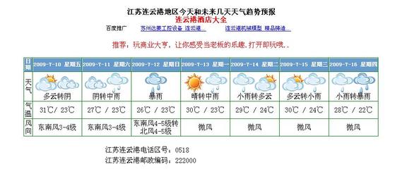 苏州未来几天天气