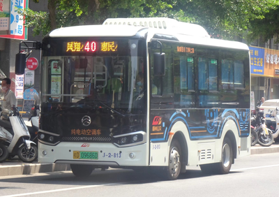 40路公交车路线时间表
