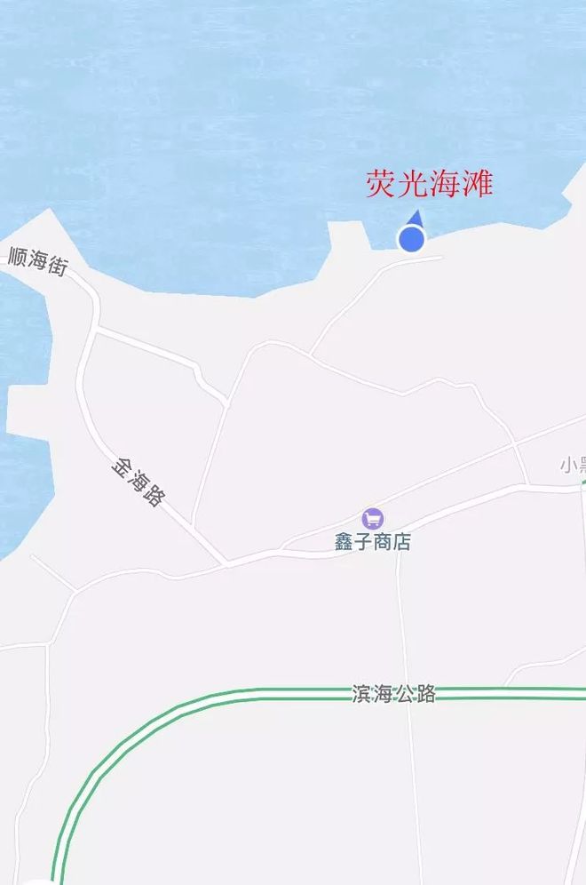 大连荧光海在哪