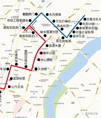 淮南20路公交车路线