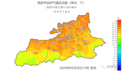 陕西西安气温