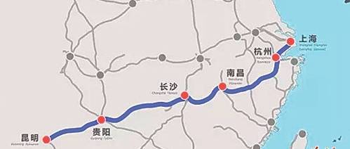 郑州到云南高铁