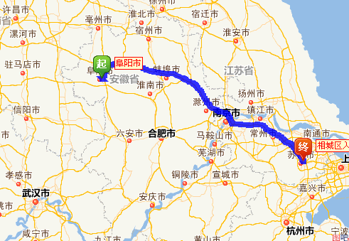 亳州到苏州火车