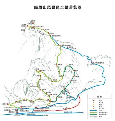 峨眉山景区攻略