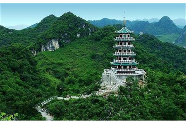 广西平果县旅游景点
