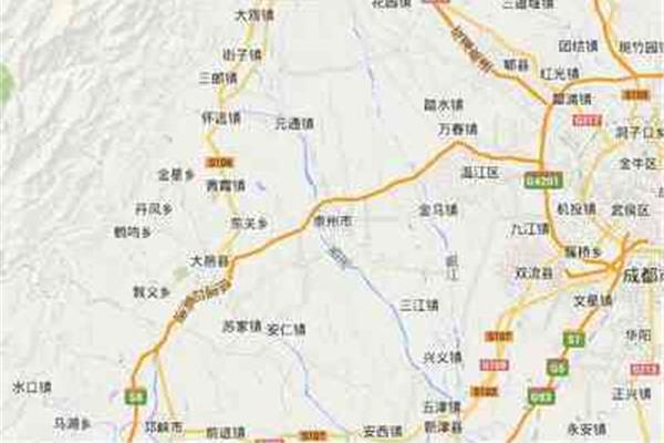 成都到崇州多少公里