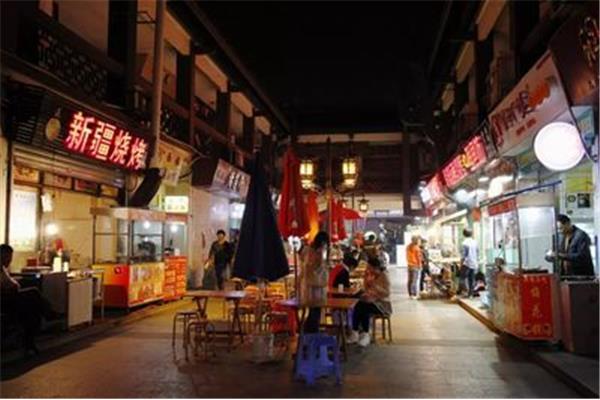 上梅林美食街在哪里